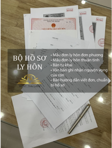 Dịch vụ ly hôn trọn gói tại Hà Nội - Bộ hồ sơ ly hôn đầy đủ