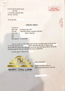 Xin giấy chứng nhận độc thân cho người nước ngoài