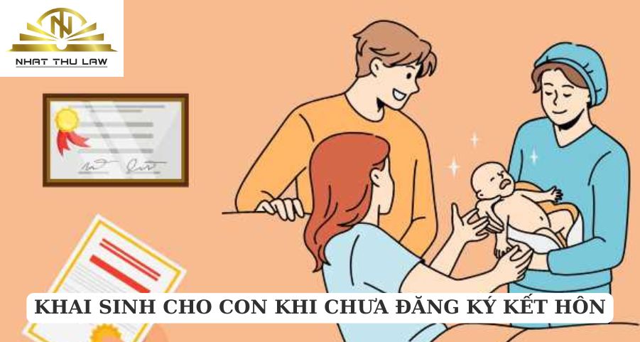 thủ tục làm giấy khai sinh cho con khi chưa đăng ký kết hôn