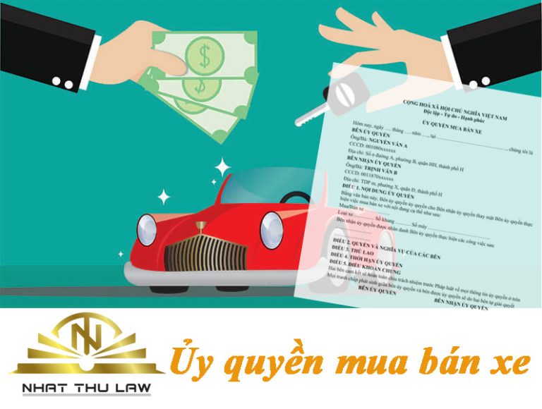 Giấy ủy quyền mua bán xe