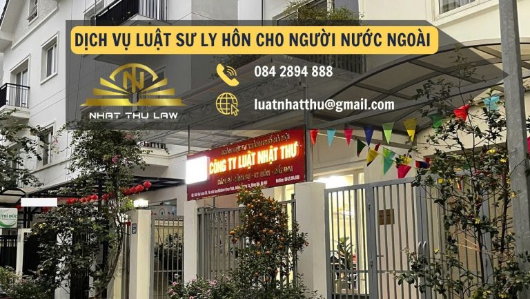 Dịch vụ luật sư ly hôn cho người nước ngoài trọn gói