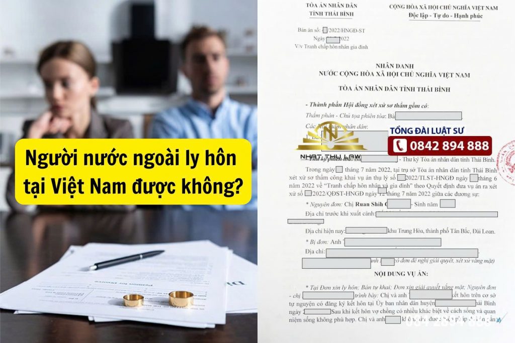 Người nước ngoài ly hôn ở Việt Nam được không?