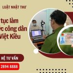Thủ tục làm căn cước công dân cho Việt kiều