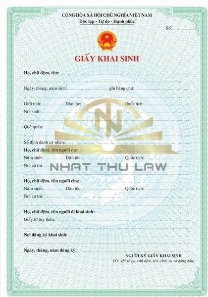 hướng dẫn đăng ký khai sinh cho con bố người hàn tại việt nam