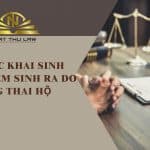 Thủ tục khai sinh cho trẻ em sinh ra do mang thai hộ