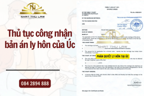 Ly hôn ở Úc có được công nhận ở Việt Nam không?