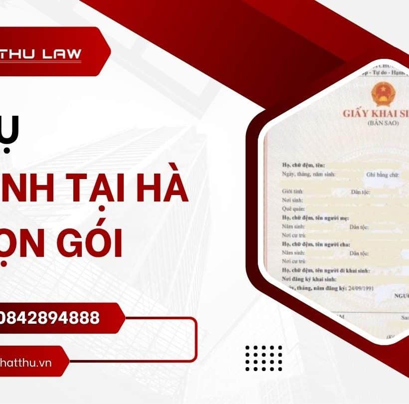 dịch vụ làm giấy khai sinh tại hà nội trọn gói