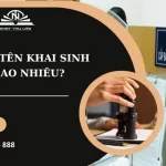 Phí đổi tên khai sinh theo quy định pháp luật