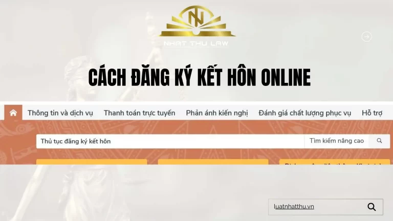 Cách đăng ký kết hôn online nhanh nhất