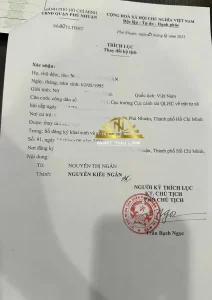 bỏ tên đệm chữ thị cho khách hàng ở Phú Nhuận Hồ Chí Minh