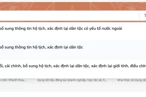 Hướng dẫn Nộp hồ sơ Đổi tên Online 2026 – Chi tiết từng bước