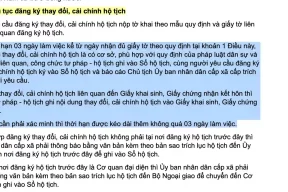 Đổi tên khai sinh mất bao lâu? Thời gian đổi tên thực tế