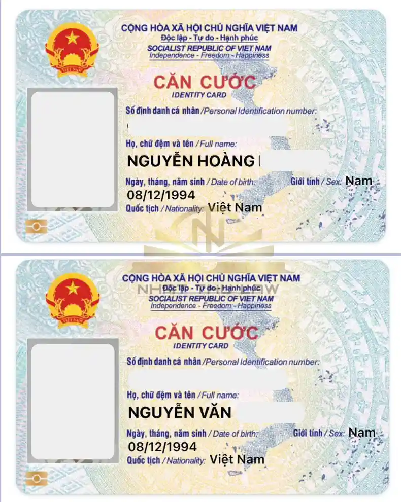 Cấp đổi căn cước sau khi đổi tên