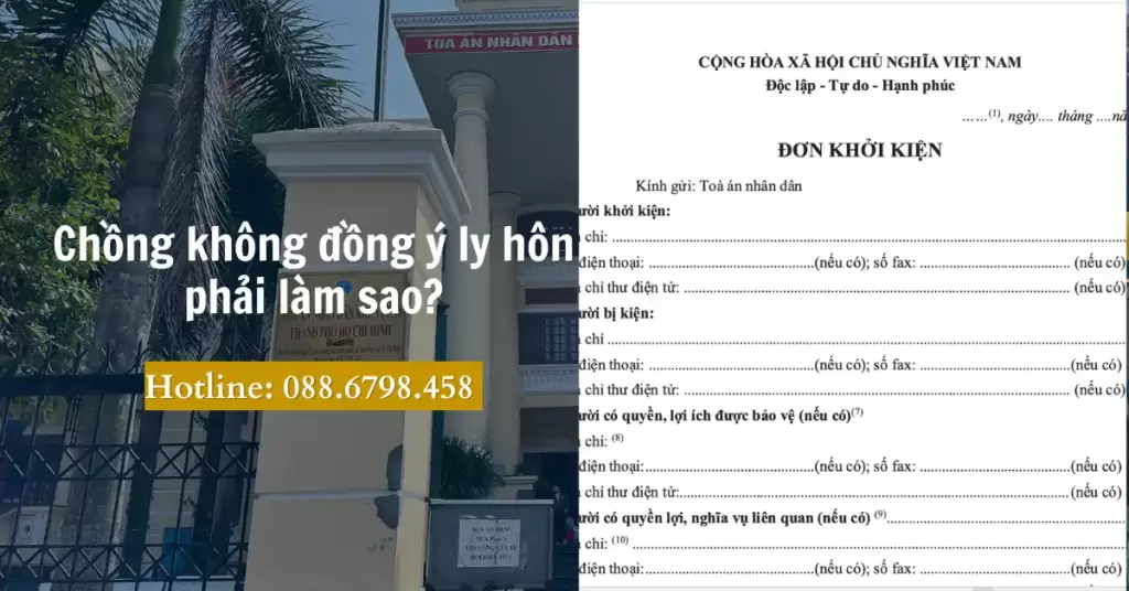 Chồng không ký đơn ly hôn phải làm sao?