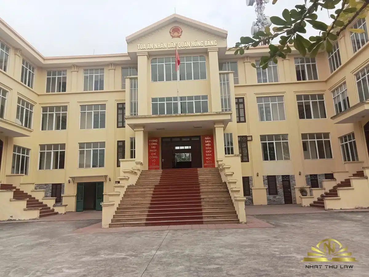 Trụ sở Tòa án nhân dân quận Hồng Bàng, thành phố Hải Phòng